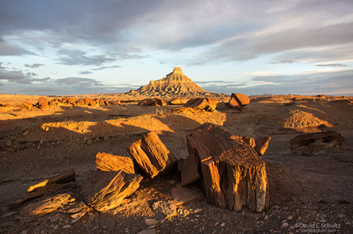Factory Butte in the Caineville Wash area during Southern Utah Photo Tour.