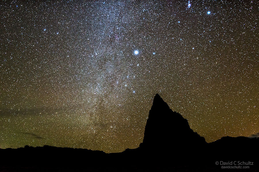 Night sky over Capitol Reef National Park during Southern Utah Photo Tour.