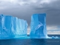 Tabular iceberg in Antarctica - Image #167-42