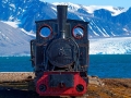 Old coal train on Ny-Alesund Svalbard - Image #170-005
