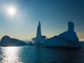 Icebergs in Baffin Bay - Image #167-0648