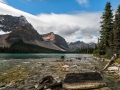Bow Lake in Banff National Park, Canada - Image #124-1440
